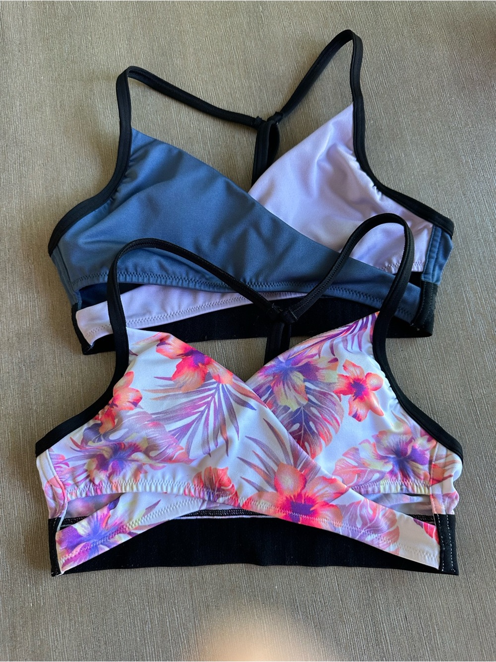 Victoria’s Secret pink sport Ultimate lightly lined Active Bralette set XS EUC